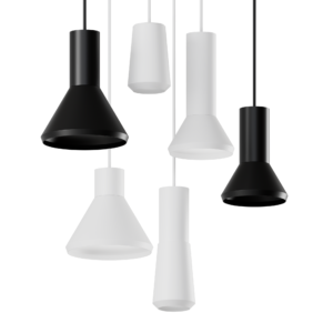 4" Decorative Pendant with Shades